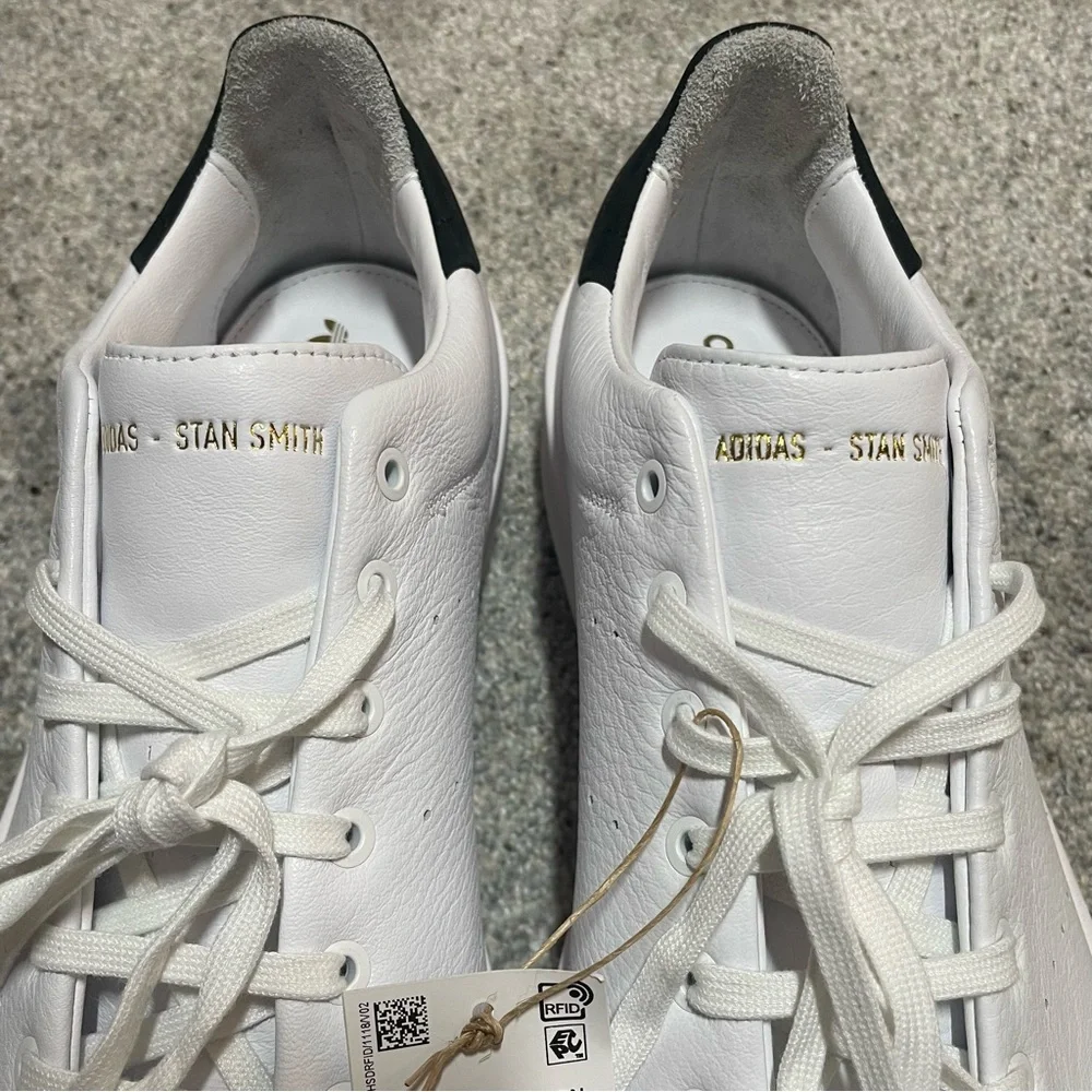 NWT Adidas Originals Stan Smith Recon Cloud White/Core Black H06185 - Mens US 12